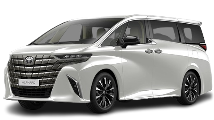 toyota alphard trắng