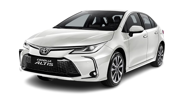 toyota altis trắng