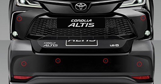 cảm biến toyota altis