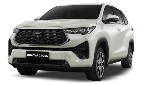 toyota innova cross trắng