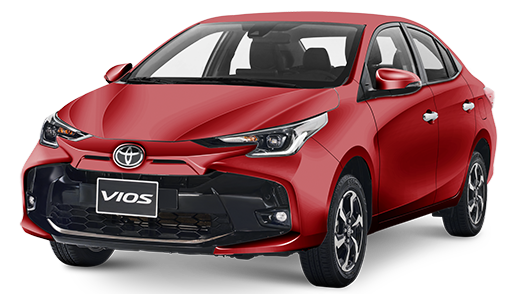 toyota vios đỏ