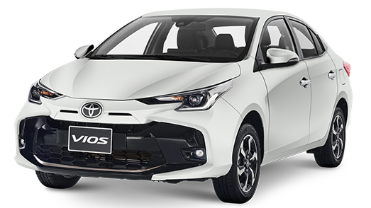 toyota vios trắng