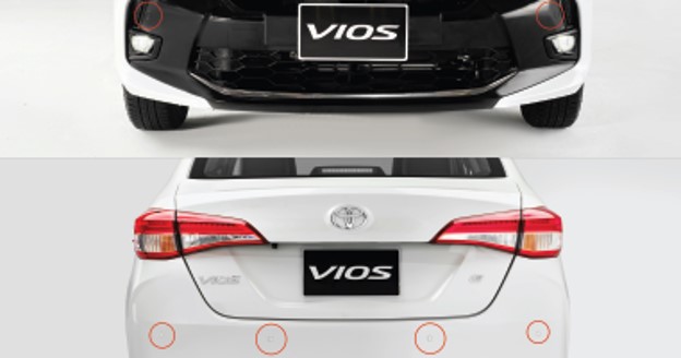 cảm biến toyota vios